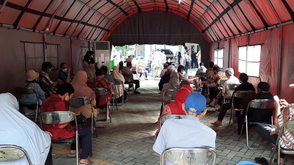 Hari Pertama Kegiatan Vaksinasi
